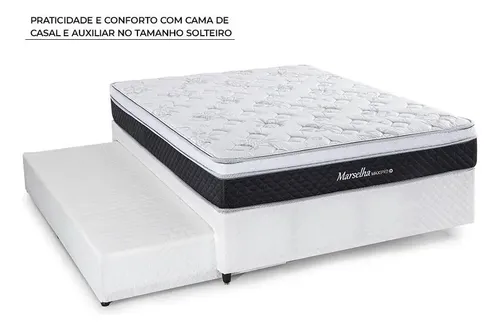 Bicama Para Casal Cama Auxiliar Herval Marselha