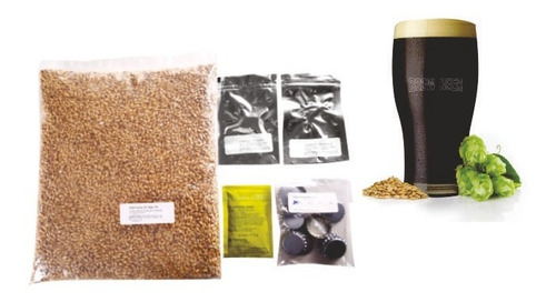 Kit Cerveja Irish Stout - 10l Brewbeer Com Insumos E Receita