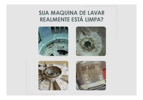 Tablete Pastilha Limpa Máquina Lavar Multiuso Roupa 06 Un.