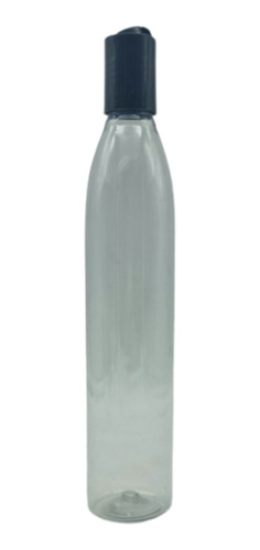 Botella Pet Profesional 250ml Tapa Disktop Negra (50 Pza)
