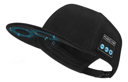 Gorra De Béisbol Con Auriculares Bluetooth.