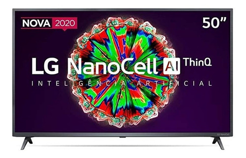 Imagem 1 de 3 de  Smart Tv Led 50  Uhd 4k LG 50nano79 Nanocell, Bluetooth, Hd