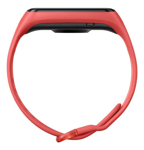 Samsung Galaxy Fit2 (Bluetooth) Sport 1.1" caja 46.6mm de plástico negra, malla scarlet de tpu SM-R220