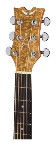 Guitarra Electroacústica Dean Exotica Quilt Ash A/e Gloss Color Gloss Natural Orientación De La Mano Diestro