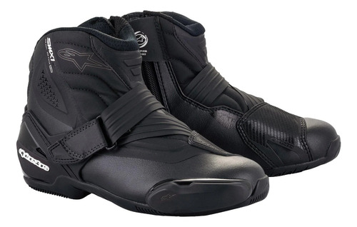 Botas Cortas Para Moto Alpinestars Smx-1 R V2 Negro