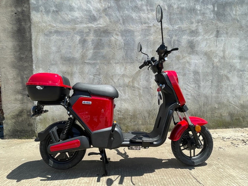 Imagen 3 de 5 de Motocicleta Electrica Jia E-go Autonomia 70km 50km/h Roja