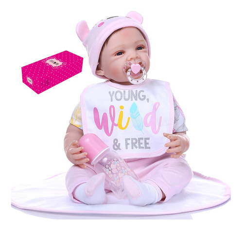 Imagen 1 de 5 de Decdeal Reborn - Muñeca Para Bebé (21 Pulgadas), Diseño De S