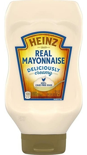 Mayonesa Real Heinz 562ml Importado 