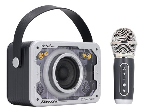 Micrófono Karaoke Machine, Altavoz Portátil Pequeño Para Niñ