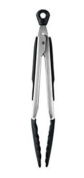 Imagen 2 de 4 de Pinza Silicona Acero Inoxidable 23 Cms Verduras Leifheit