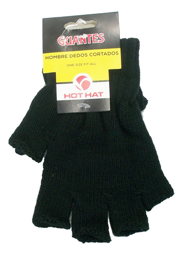 Guante Hot Hat Tejido Dedos Cortados Art 6471