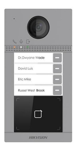 Video Portero Ip Wifi 4 Pulsadores Hikvision -electrocom-