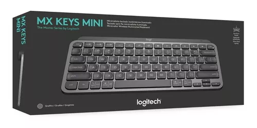 Teclado bluetooth Logitech Master Series MX Keys Mini QWERTY
