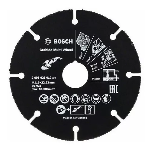 Disco Corte Bosch 115 Mm Madera Plastico 260862301