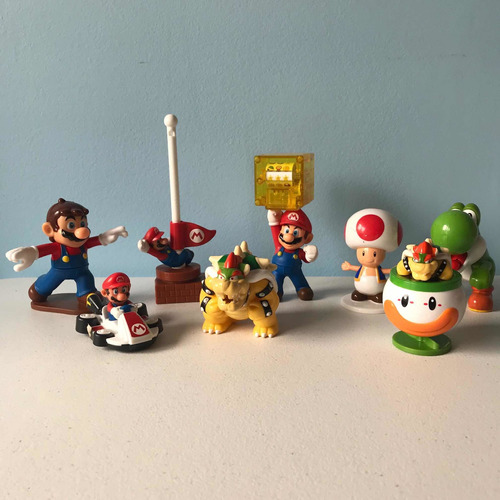 Bonecos Super Mario Mcdonalds