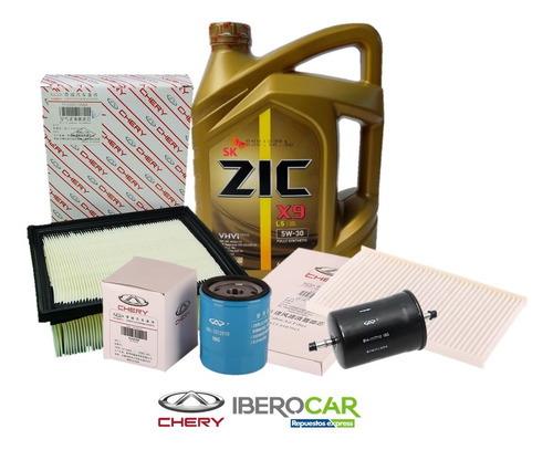 Kit Filtros Originales Chery Tiggo 2 Pro 1.5 Vvt 2021-2022