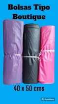 Comprar Bolsas Tipo Boutique 40 X 50 Cm Paq De 100 Bolsas 