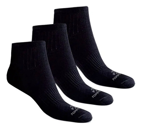 Medias Topper Caña Baja Pack X3 Hombre Asfl70