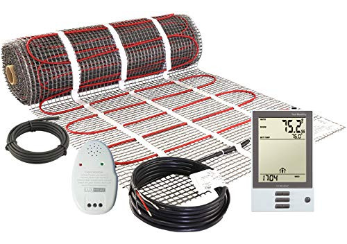 Luxheat Kit De Alfombrilla De 15 Pies Cuadrados, Sistema Elé