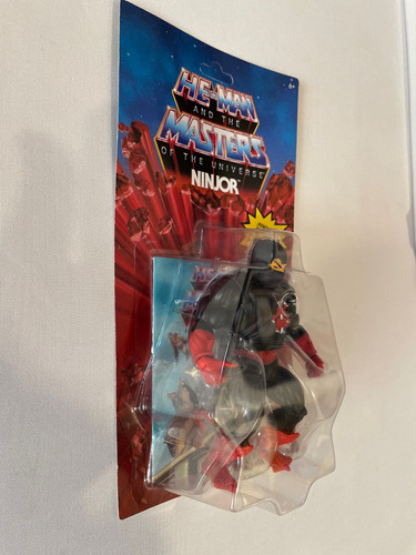 Ninjor Motu Origins Carton Latino Unpunch Poder Retro Ninja (Usado)