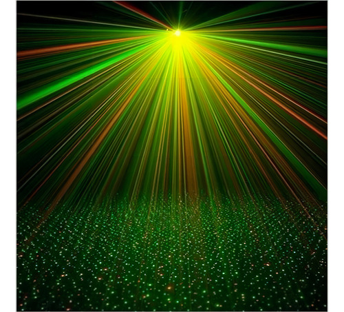 Projetor Holográfico Luzes Efeito Strobo Festas Balada Natal