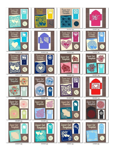 120 Archivos Corte Laser Cricut Svg Invitaciones Boda Xvaños