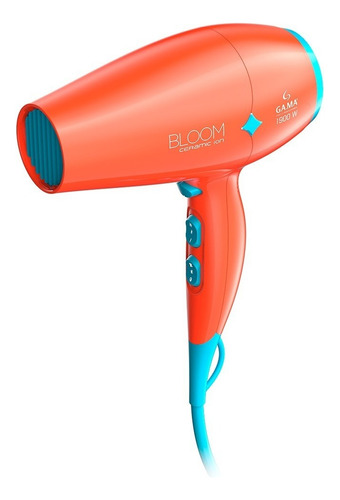 Secadora de cabello GA.MA Italy Bloom Diamond naranja 220V