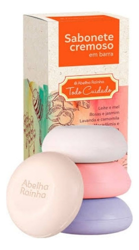 Sabonete Cremoso Em Barra Abelha Rainha Todo Cuidado 360g