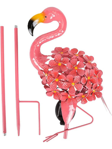 Flamingo Lights,jardín Con Luces Solares Pink Flamingo,k