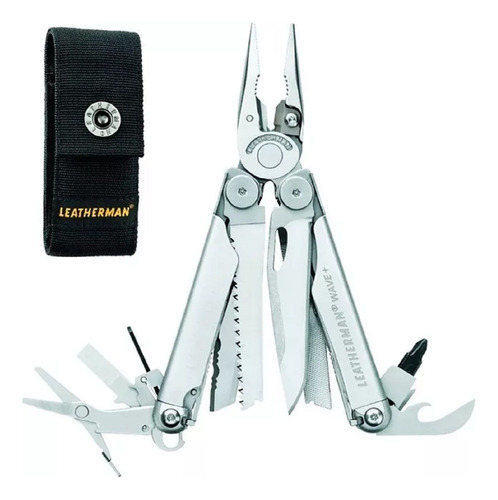 Pinza Multifuncion Leatherman Wave + Plus 17 Funciones