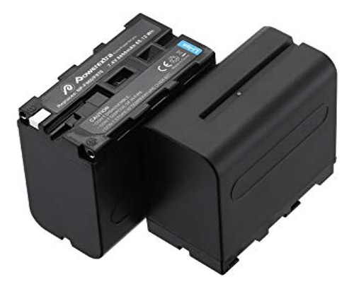 Powerextra Paquete De 2 Baterias De Repuesto Sony Np-f970