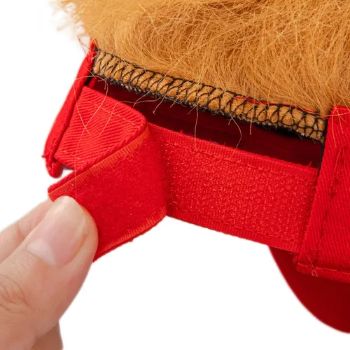Gorra De Béisbol Con Peluca Rubia Trump, Decoración De