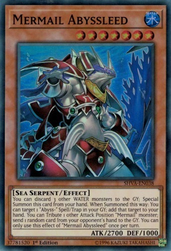 Mermail Abyssleed (shva-en038) Yu-gi-oh!