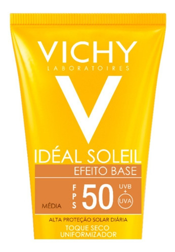 Idéal Soleil Fps 50 Efeito Base Vichy - Protetor Solar Média