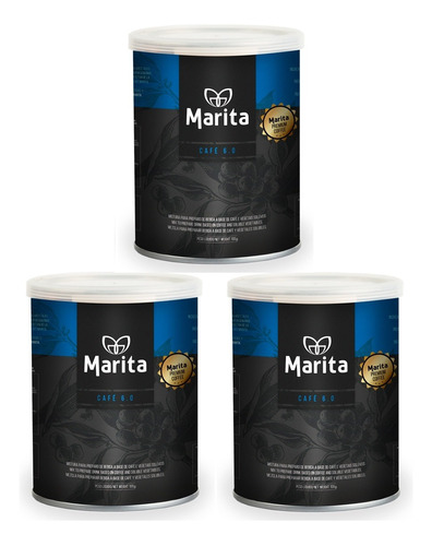 Kit 3 Café Marita 6.0 Memory 100gr