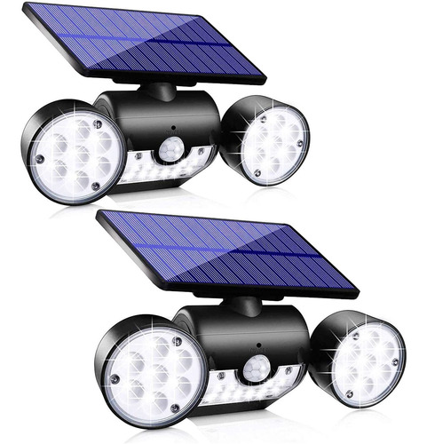 Luz Solar Con Sensor De Movimiento Al Aire Libre - Topmante 