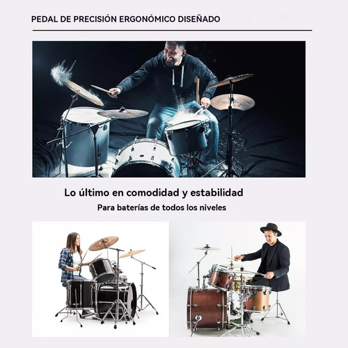 Pedal Doble Para Bombo