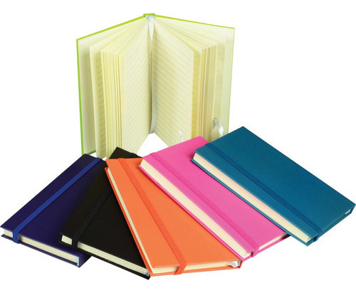 Caderneta Costurada Capa Dura Color Media 90x142mm 80fls. Ki
