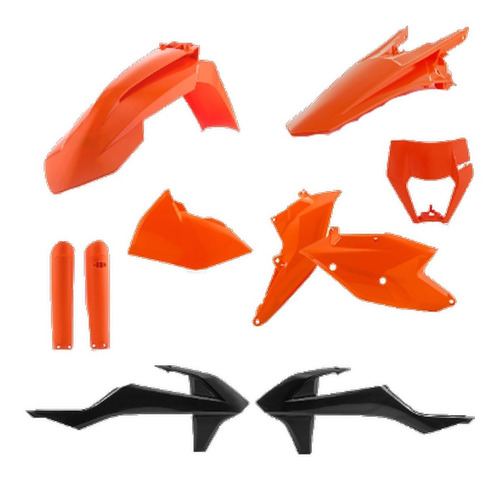 Kit Plasticos Acerbis Full Ktm 350 Exc-f 18/19 Solomototeam