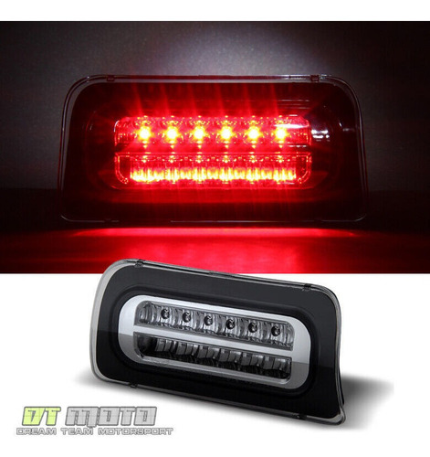 Tercera Luz Freno Ahumado Led Chevrolet S10 Base 1998 2.2l