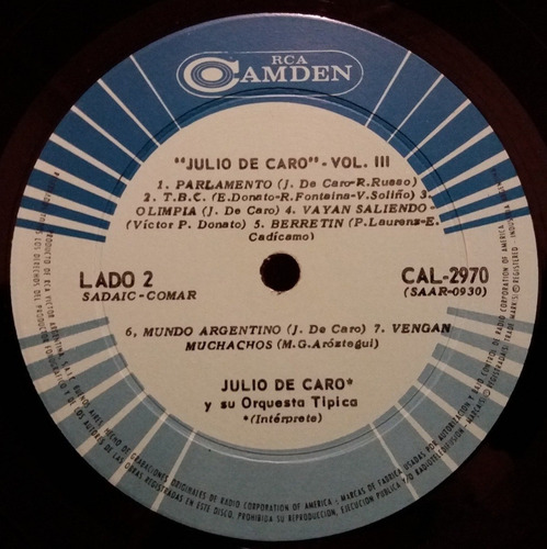 Hermanos Campos - Los Perlas - Canta Chile Lp (Usado)