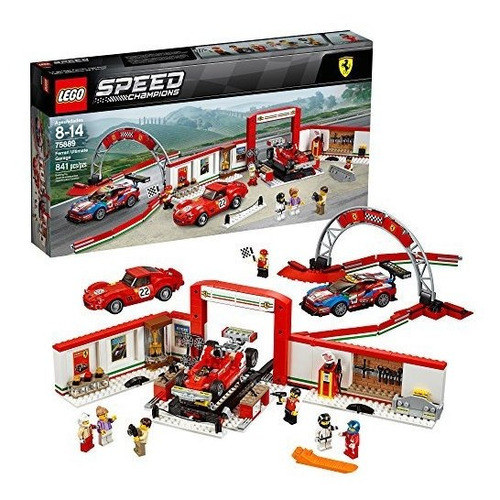 Lego Speed Champions Ferrari Ultimate Garage 75889 Kit De Co