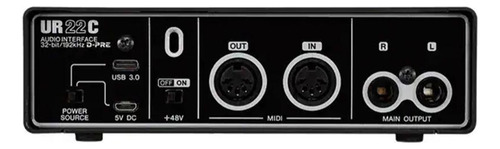 Steinberg Ur22c 2 X 2 Usb 3.0 Interfaz De Audio Color Verde