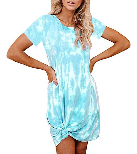 Honeygod Vestido Hippy Para Mujer Holgado Casual Tirante