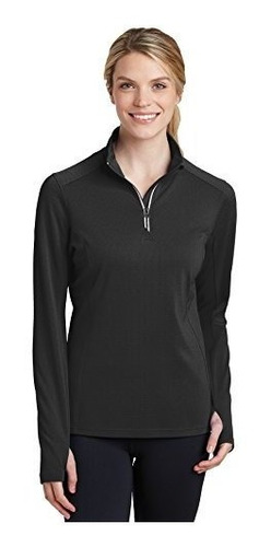 Top - Sport-tek Pullover De Mujer Sport-wick Con Textura De 