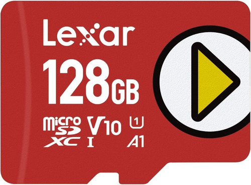 Imagen 1 de 7 de Tarjeta De Memoria Lexar Play Nintendo 128gb Microsd 150mb/s