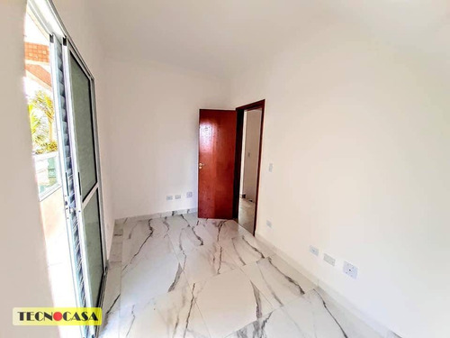 Imagem 4 de 9 de Bairro Residencial Maracanã Em Praia Grande. Linda Casa Alta De Condomínio Novo Para Venda, Contendo 02 Dormitórios - Ca4281
