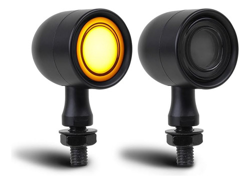 2 Luces Intermitentes Led Universales Para Motocicleta Con L