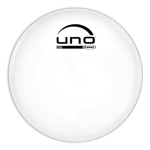 Uno By Evans Ub13g2 Parche Tom 13¨ Blanco Rugoso De Golpe