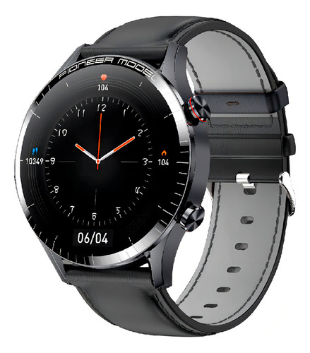 Smartwatch Level Lvw-50, Tela Amoled De 1.3 Caixa Preto Pulseira Preto